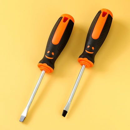 M.31-inch slotted screwdriver with a smiling - face pattern