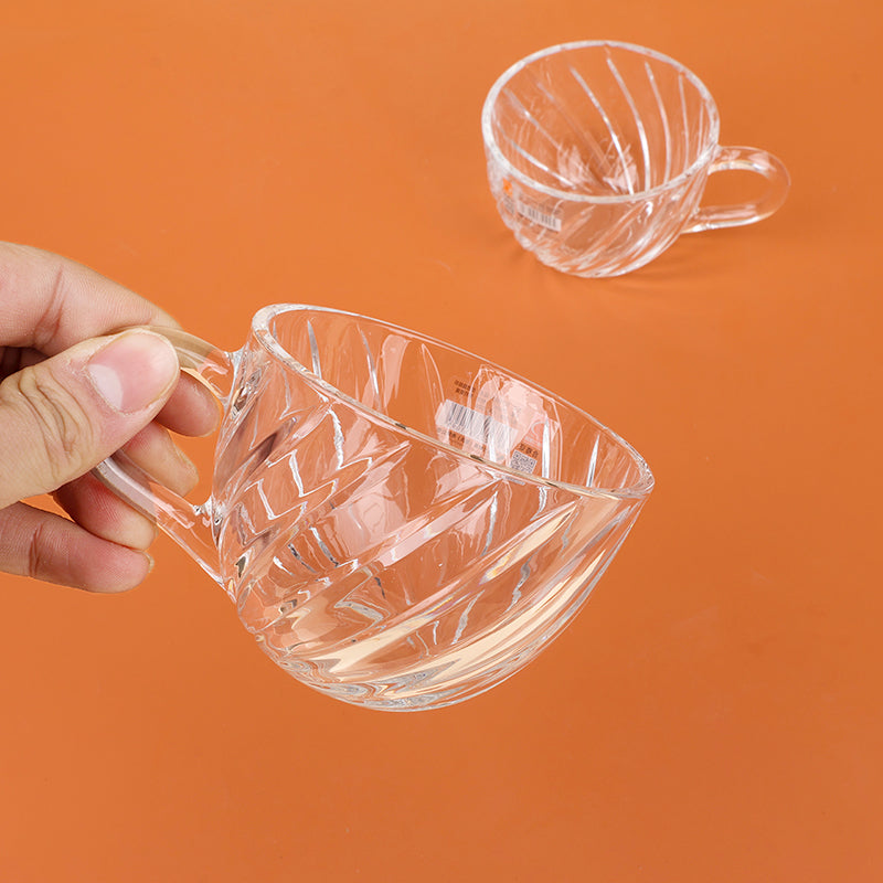 Deli Model TCF9003 Glass Handle Cup (Style Random) M.17