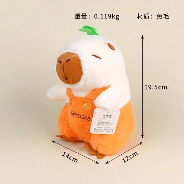 Radish Capybara Plush Toy M.01 JPDB