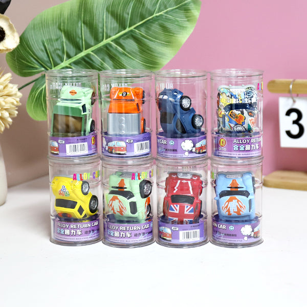 927 Cartoon Engineering Alloy Vehicle - A Display Stand as a Gift with Every 24 Units M.03 JPDB