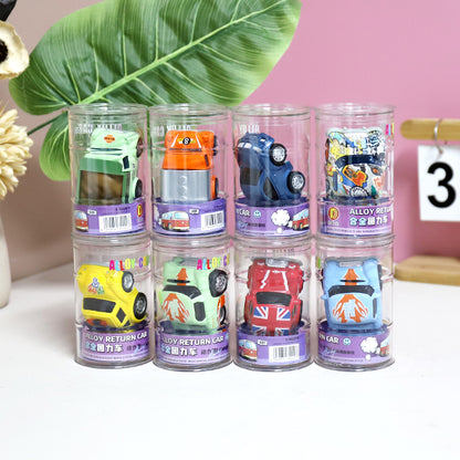 927 Cartoon Engineering Alloy Vehicle - A Display Stand as a Gift with Every 24 Units M.03 JPDB