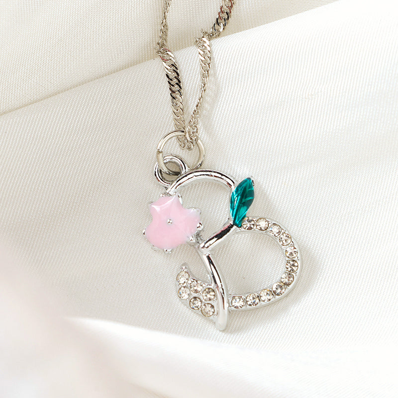 Hollow Gourd - flower Necklace M.43