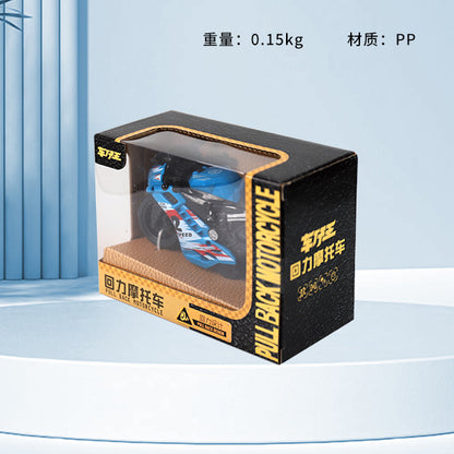 Model A1119 Pull-back Motorcycle (Single Unit)M.03 JPDB