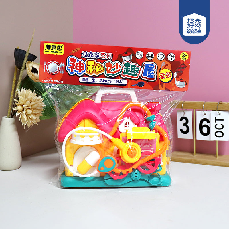 6080-4 Play House Medical Kit Mystery Fun House M.09