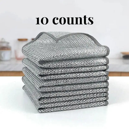 Multipurpose Wire Dishcloth Wire Cleaning Cloth for Kitchen Washcloth