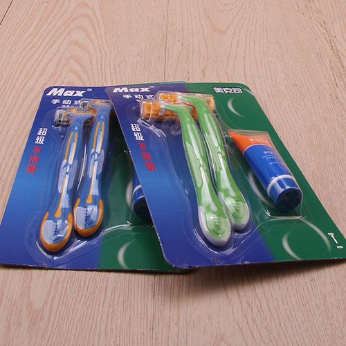 K-302 Electric Shaver + Shaving Cream M.55