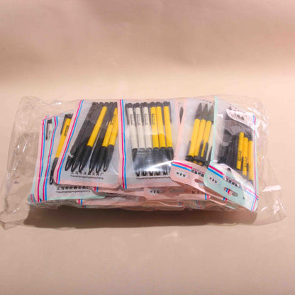 Little Kid 6-Pack Ballpoint Pen 0.5mm Rounded Nib Washable Ink for Primary School Students M.82