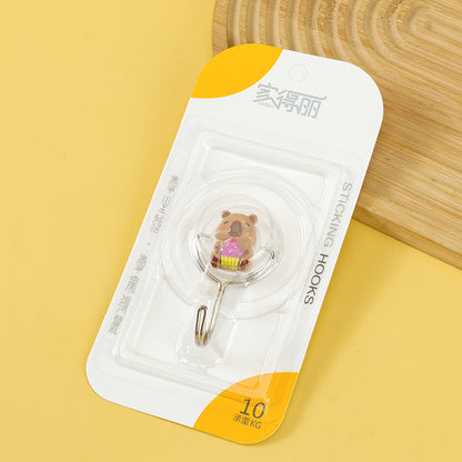 JDL-322A A Large Round Apple Bear Adhesive Hook M.16