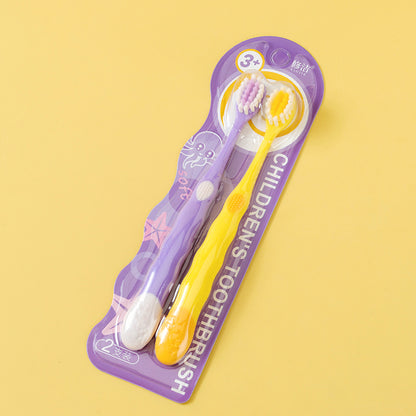 098 Kids Toothbrush 2 - Pack Extra Soft Bristles 3 - 10 Years Old Gum Care M.14