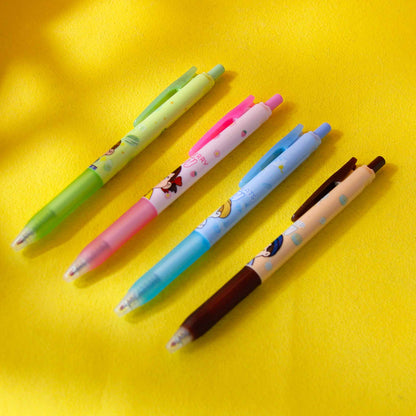 4 Click - action Gel Pens in a Bag (Styles Randomly Assorted) M.82