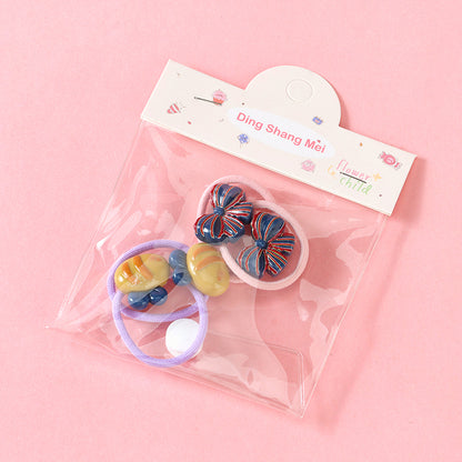 M42 Boxed New 4 Cartoon Kids' Hair Ties