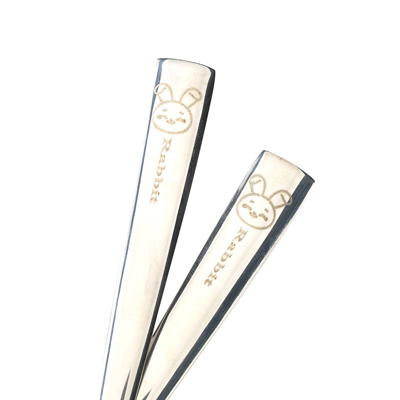 YLZ-1761 Little Rabbit Square-Handle No.2 Fork M.66