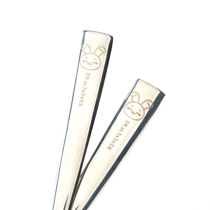 YLZ-1761 Little Rabbit Square-Handle No.2 Fork M.66