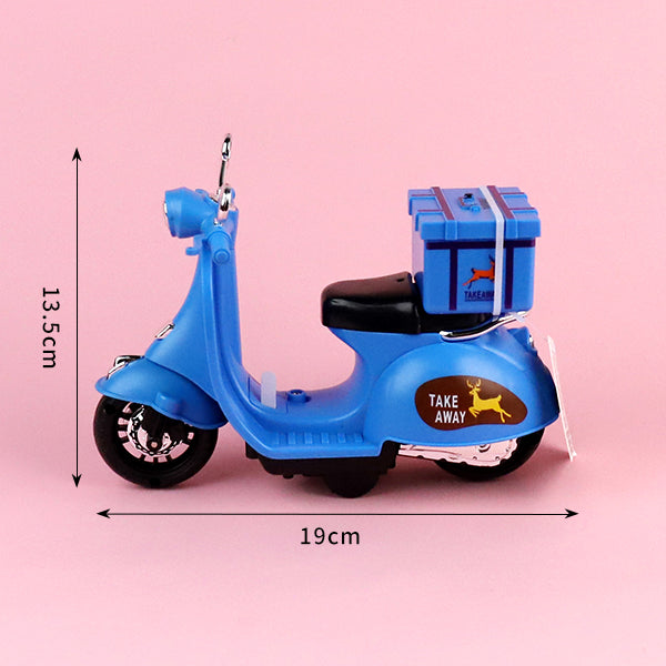 Model 27015 Inertial Food Delivery Motorbike with Sound and Light EffectsM.03 JPDB