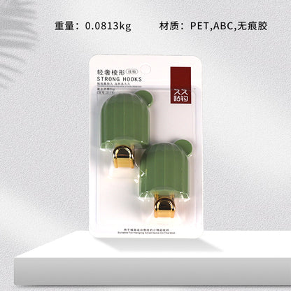 Model GH-2119 Affordable Luxury Rhombus Traceless Adhesive Hooks M.16 JPDB