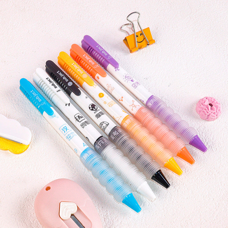 XX - 6616 Subject - Master Silicone Display - stand Click - action Gel Pen M.82