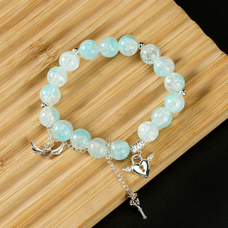 Ice Soul Angel Concentric Lock Bracelet  M.43