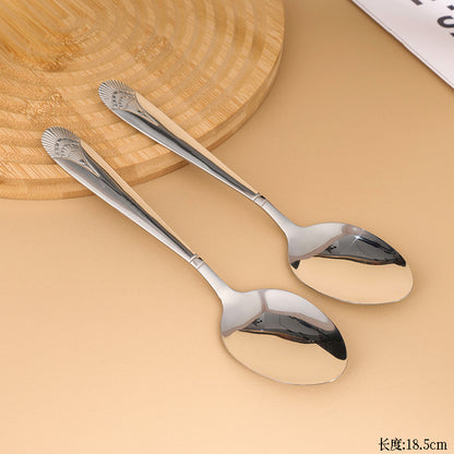 A033 Phoenix-Tail Pattern No.2 Spoon M.66