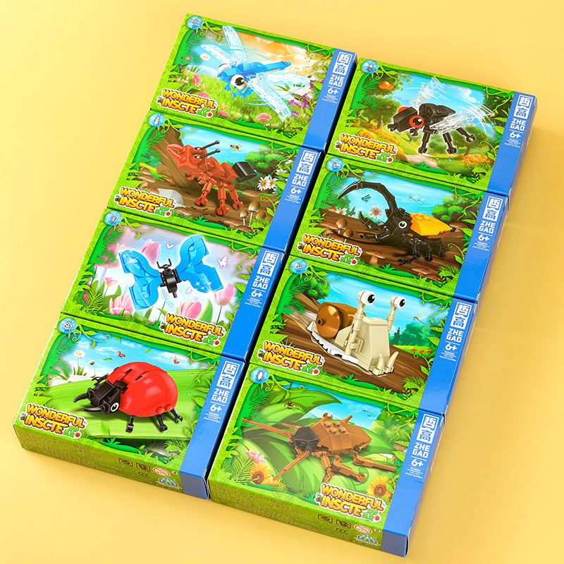 933001 Insect Little Garden Building Blocks M.02