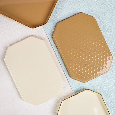 2628 Gilded Rectangular Plate M.20