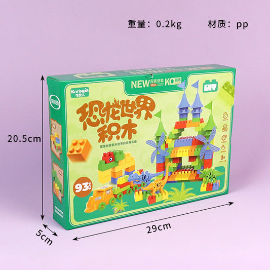 556-56 Educational Dinosaur Building Blocks Paradise M.02 JPDB