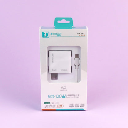120W Type-C Charging Kit - Model M25 (Huawei Compatible) A12 JPDB