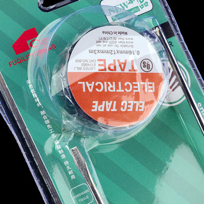 M.31-three - piece set of screwdriver and electrical tape
