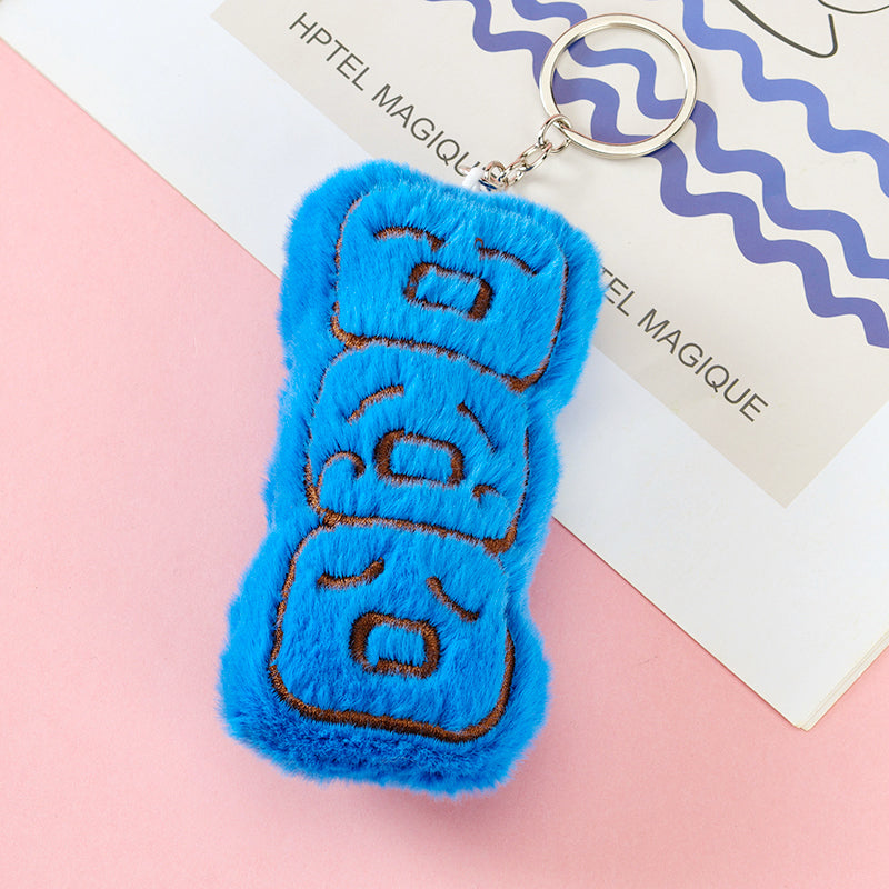 Plush Triple Embarrassed Face Hanger/Ornament/Keychain M.46 M.41 M.72