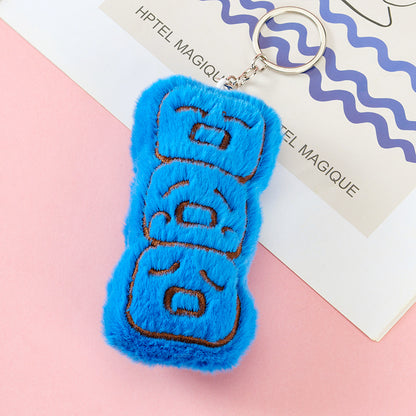 Plush Triple Embarrassed Face Hanger/Ornament/Keychain M.46 M.41 M.72