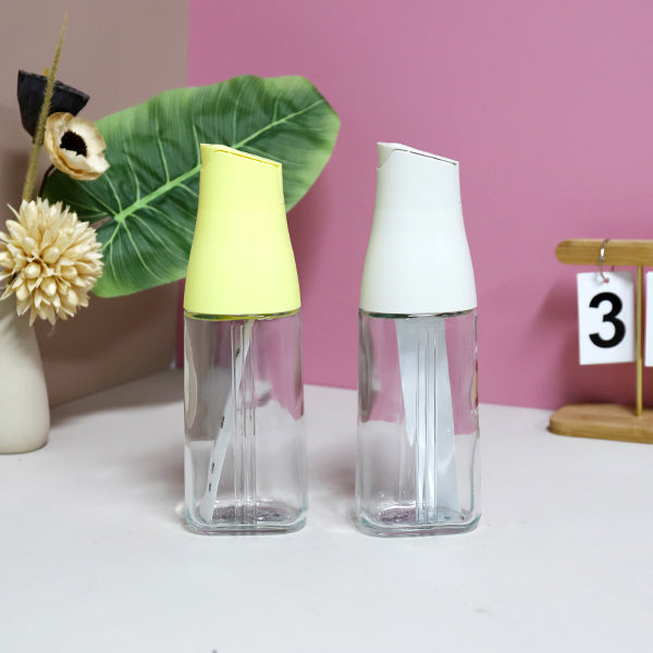 138 Magnolia Automatic Flip Glass Oil Dispenser (Random Color) M.69 JPDB