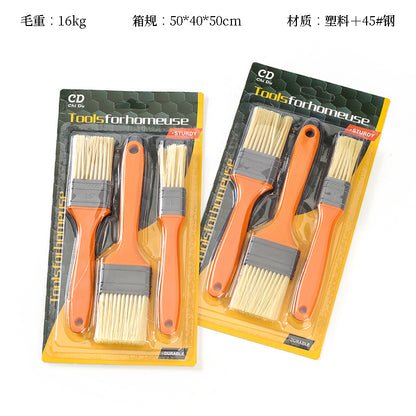 M.31-CIDOO 313 Three-piece Oil Brush Set