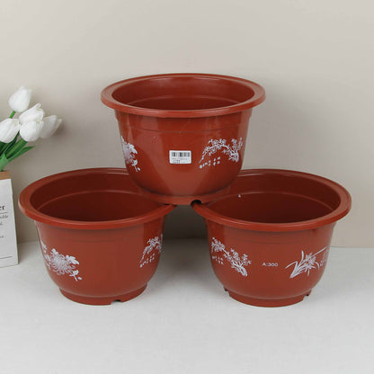Mingzhu A300 Round Flowerpot (26*16.5)  M.12