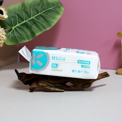 No.9114 CHOREUSY 50 Sheets Disposable Bubble Dishcloth M.68 JPDB