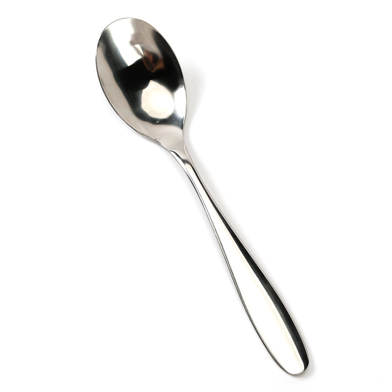 410 Pointed-Tail Smooth-Handle No.2 Oval Spoon M.66