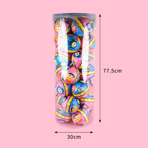 6610 5 Inch Eggy Printed Ball (Random Color) M.92 JPDB