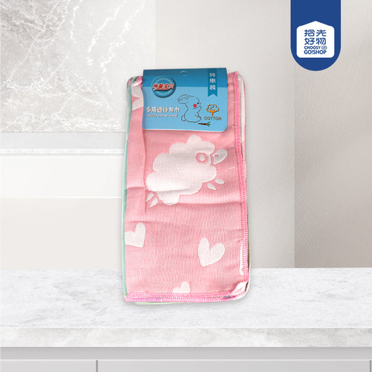 No.1112 5 Pcs Multi-Purpose Cotton Gauze Cloth M.68 JPDB