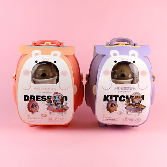 2001-2006 Little Bear Backpack Pretend Play Set (Medical Theme) M.09