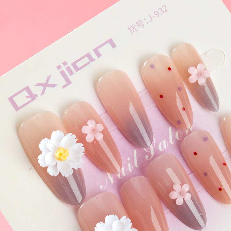 932 Sunset Prosperity Series Fake Nails M.52