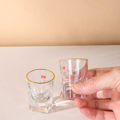 Boxing Model B013 Small Wine Glass (Gold-Rimmed) M.17