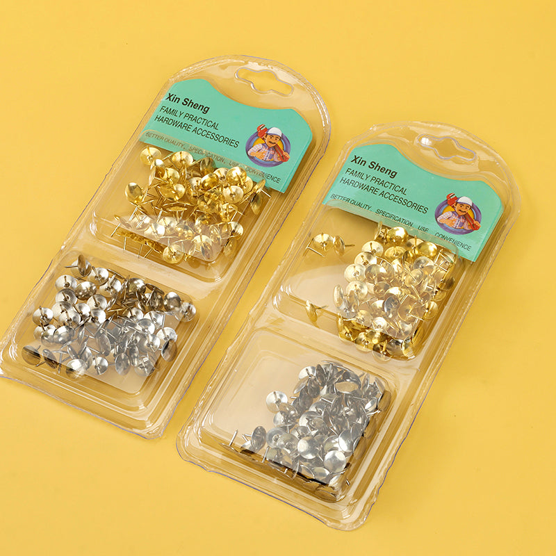 M.34 Gold and Silver Thumbtacks