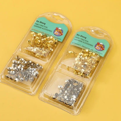 M.34 Gold and Silver Thumbtacks