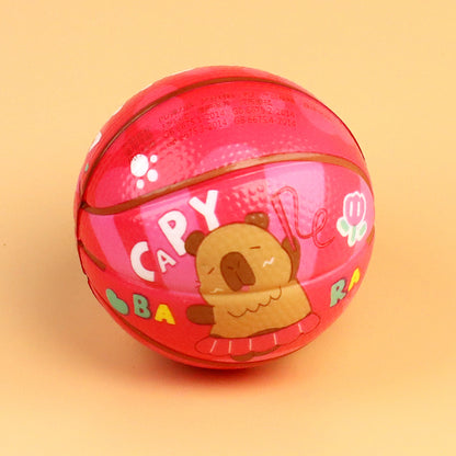 K90212 9cm Capybara Basketball Assorted Styles M.92 JPDB