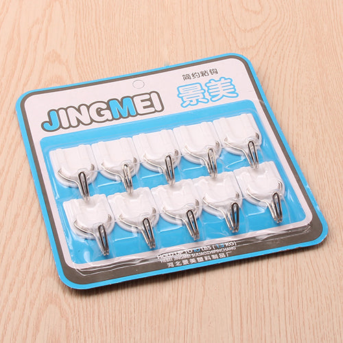 Brand Jingmei Model 109 Adhesive Hooks - 10 Pcs M.16