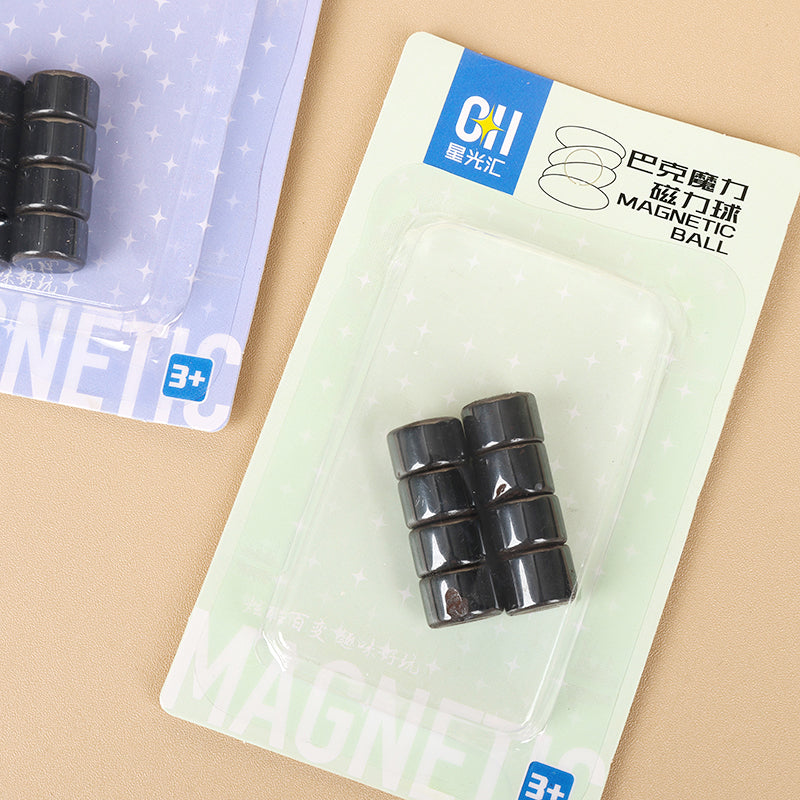 M.34 XG0025 Blister - Card Pack of 8 Cylindrical Magnets