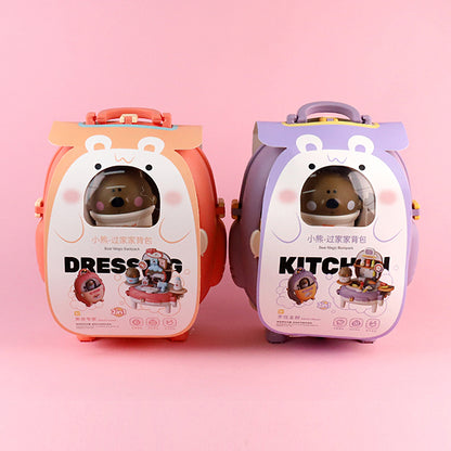 2001-2006 Little Bear Backpack Pretend Play Set (Medical Theme) M.09