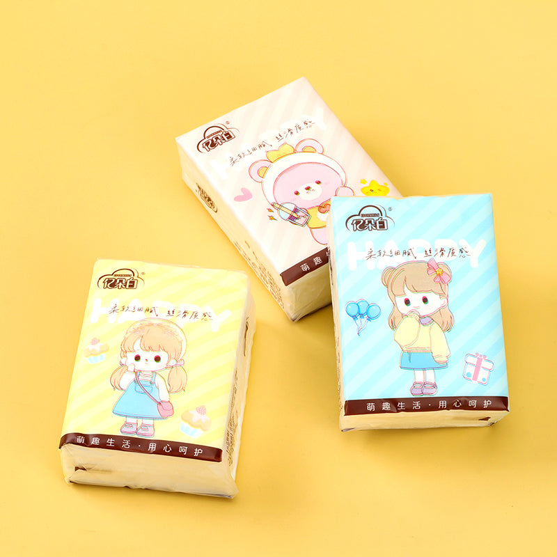 Yiduo Bai 1258 Cartoon Handkerchief Paper (120) M28 M.21