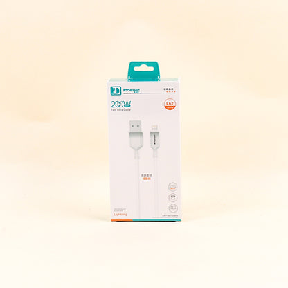 1.2m Apple-compatible Genuine Silicone Frost-resistant Data Cable - Model L62I A12 JPDB