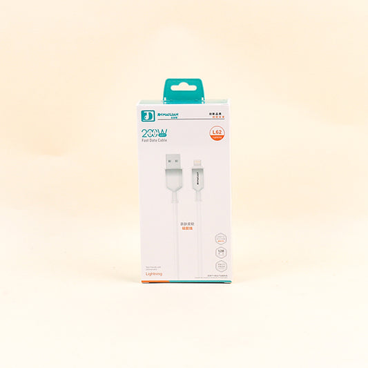 1.2m Apple-compatible Genuine Silicone Frost-resistant Data Cable - Model L62I A12 JPDB