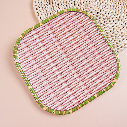 LC214 Bamboo Woven Square Fruit Tray M.20