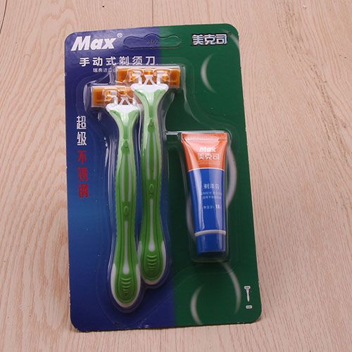 K-302 Electric Shaver + Shaving Cream M.55